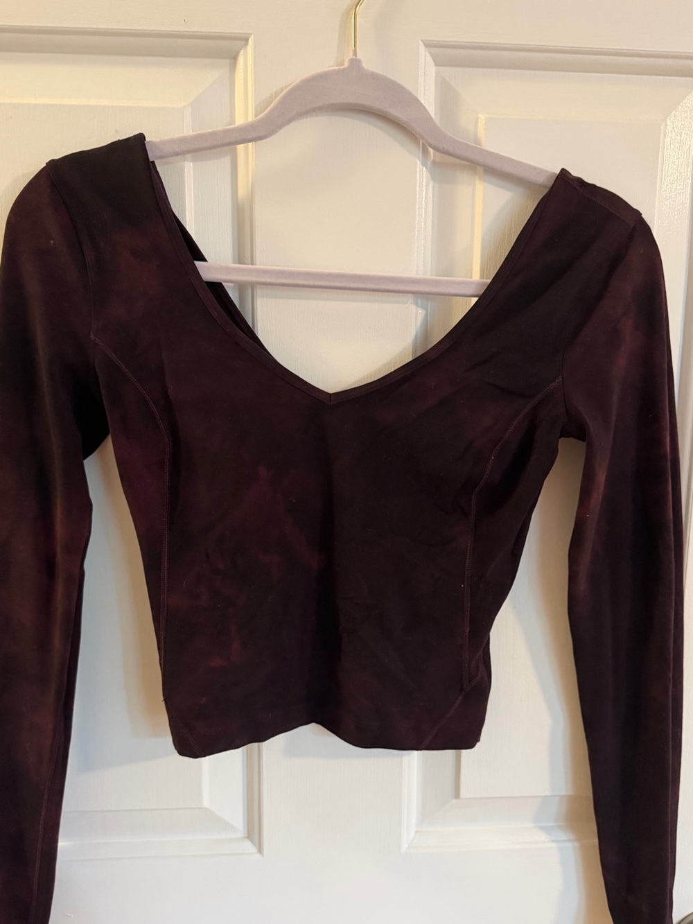 Lululemon cropped long sleeve